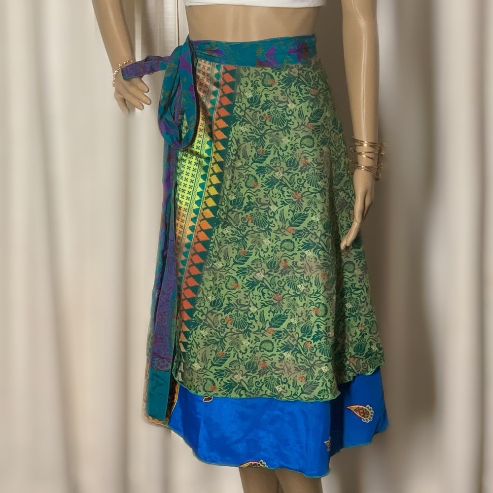 Reversible Silk Magic Skirt.